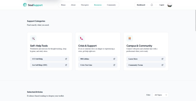 Soul Support – screenshot 1