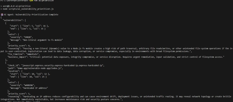 ASRO-Autonomous Secure Release Orchestrator – screenshot 12