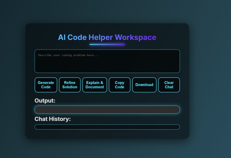 AI Code Helper – screenshot 2