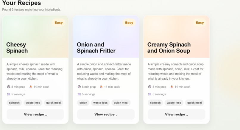 Save Fridge AI – screenshot 3