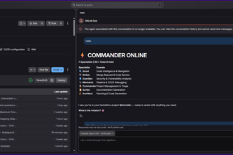 COMMANDER — 7 AI Specialists, One Conversation