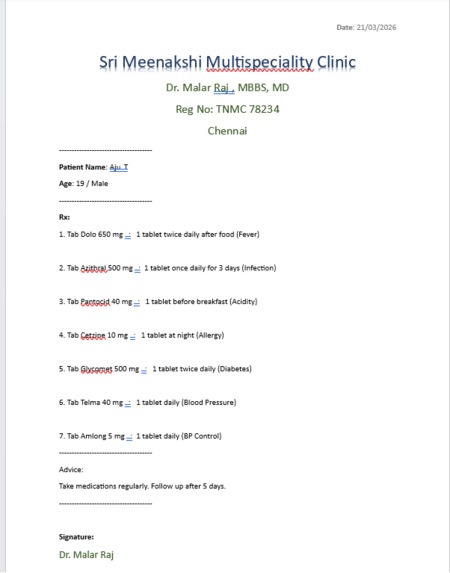 GenMed  – screenshot 4