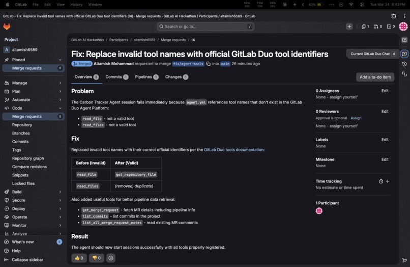 Carbon Tracker – screenshot 2