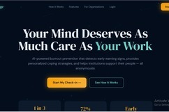 MindBridge — AI Wellness Companion for Students – screenshot 3