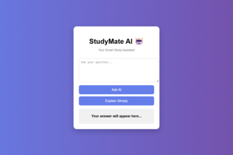 StudyMate AI