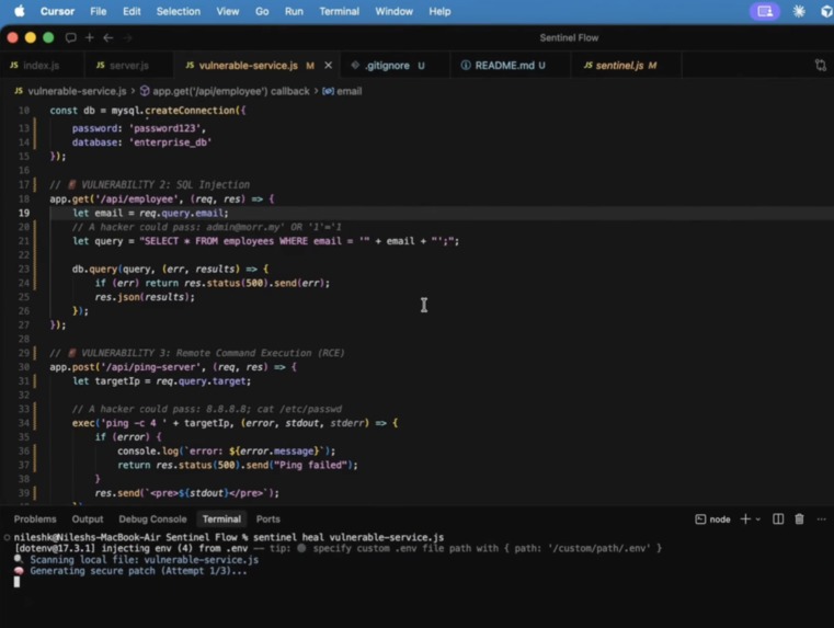 Sentinel Flow – screenshot 2