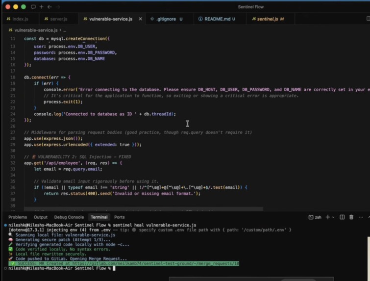 Sentinel Flow – screenshot 3