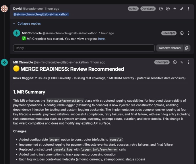 MR Chronicle – screenshot 3