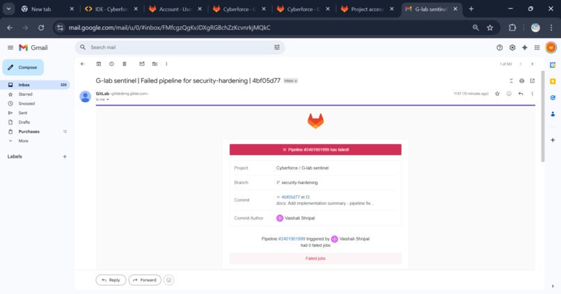 G-Lab Sentinel v3.1: Autonomous DevSecOps AI Agent – screenshot 8