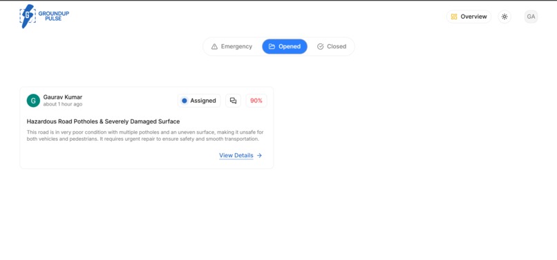 GroundUp Pulse – screenshot 4