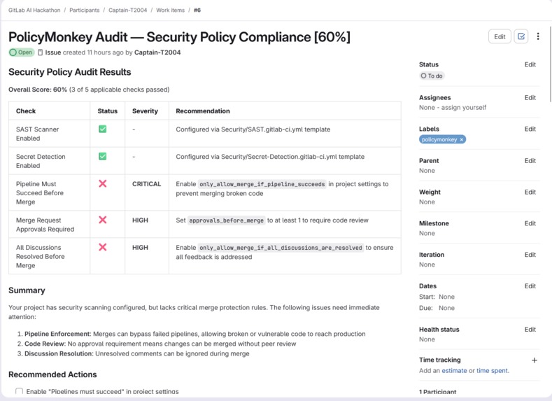 SecurityMonkey – screenshot 3
