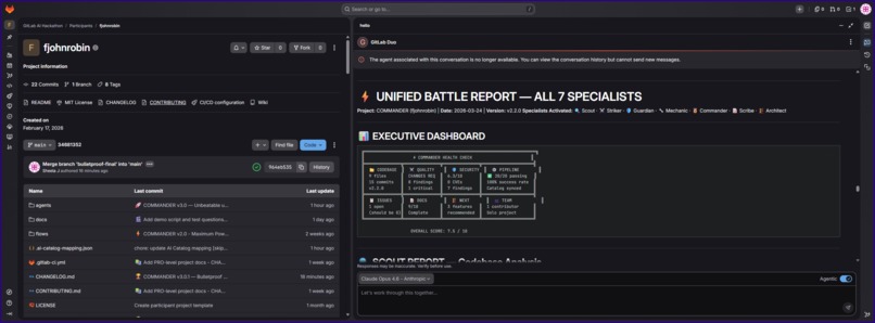COMMANDER — 7 AI Specialists, One Conversation – screenshot 4