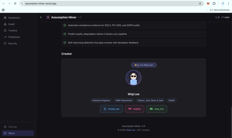 Assumption Miner – screenshot 20