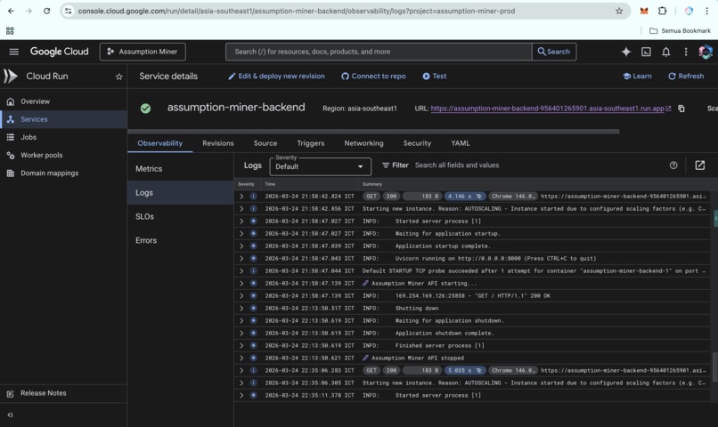 Assumption Miner – screenshot 22