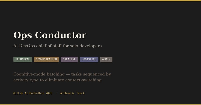 Ops Conductor – screenshot 2