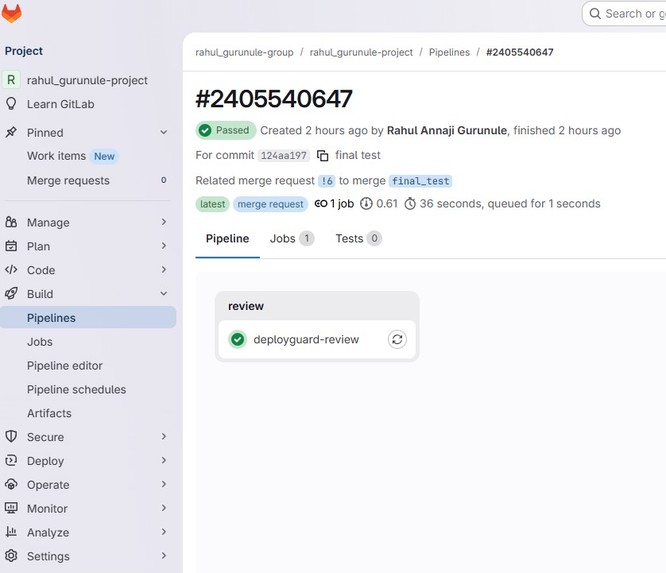 DeployGuard – screenshot 3