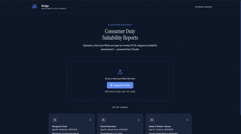 Bridge - AI Adviser Assistant – screenshot 1