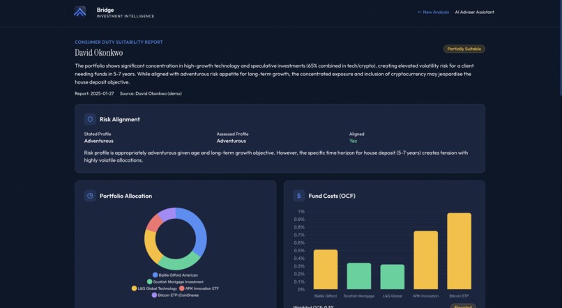 Bridge - AI Adviser Assistant – screenshot 4