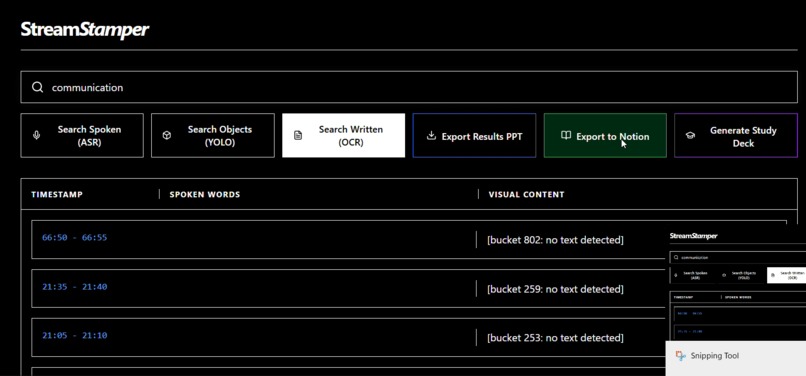 LectureLens – screenshot 1