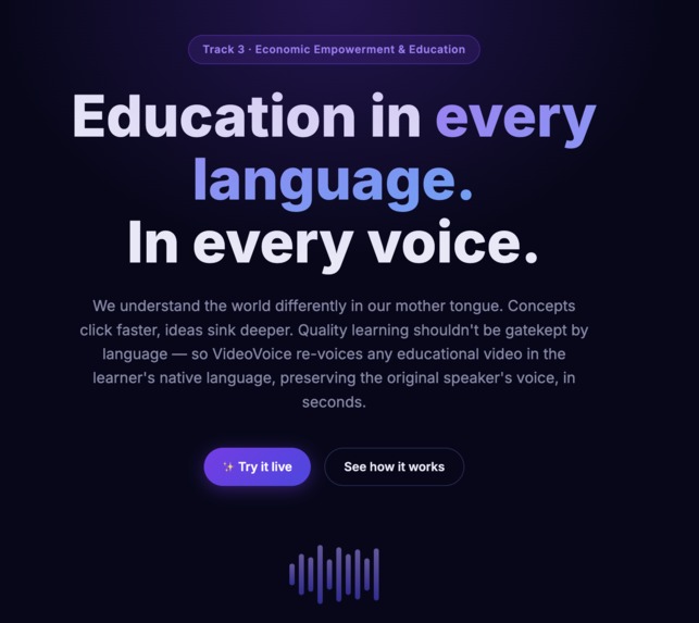 VideoVoice – screenshot 1