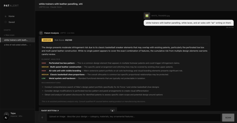 Patalert – screenshot 2