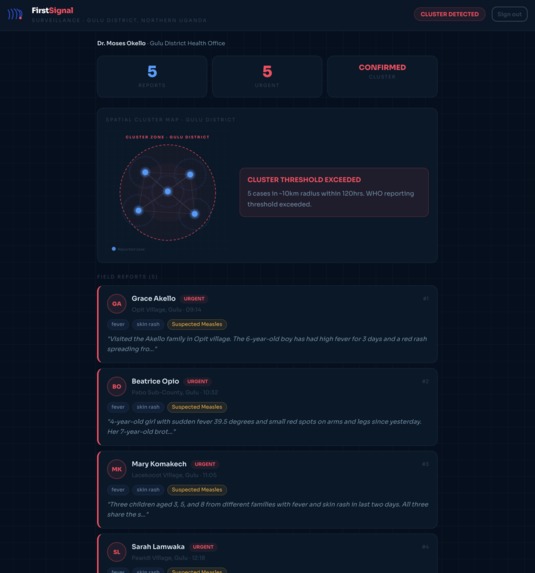 FirstSignal – screenshot 4