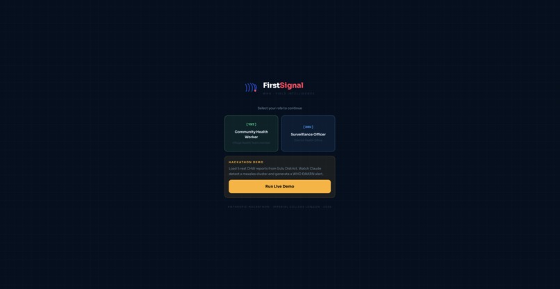 FirstSignal – screenshot 5