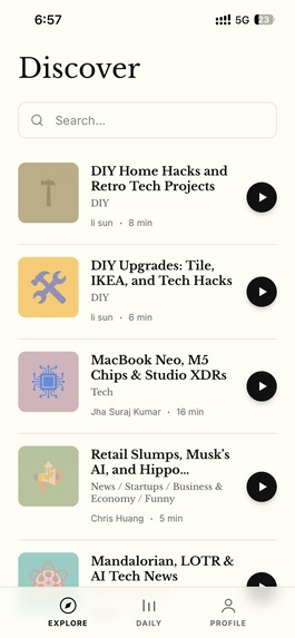 YourPodcast – screenshot 2