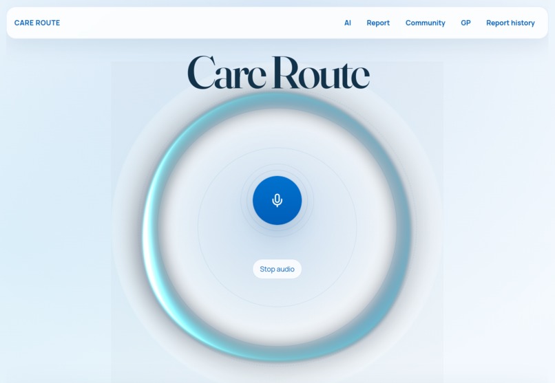 CareRoute  – screenshot 1