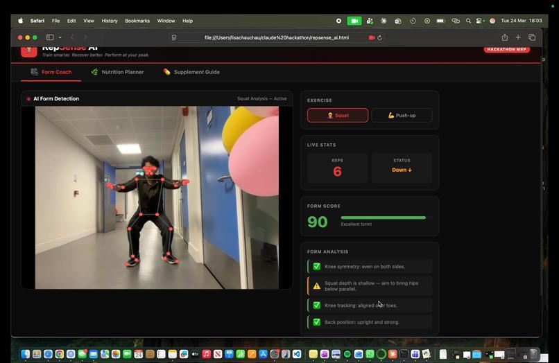 RepSense AI – screenshot 2