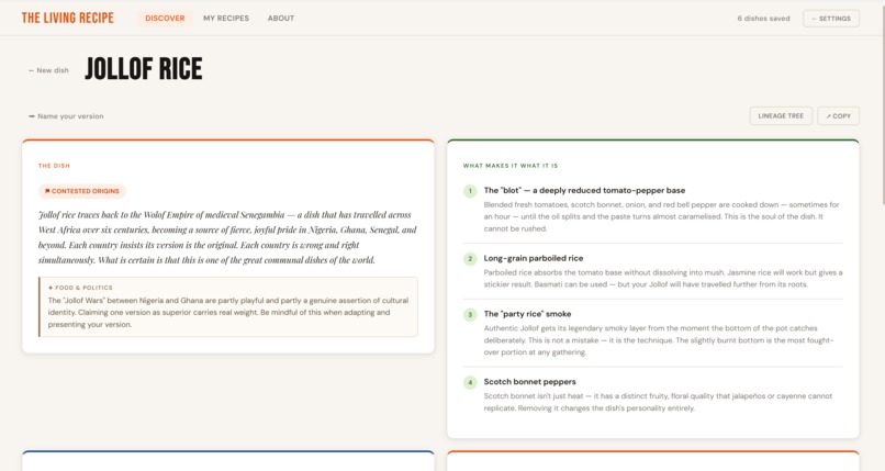 The Living Recipe – screenshot 4