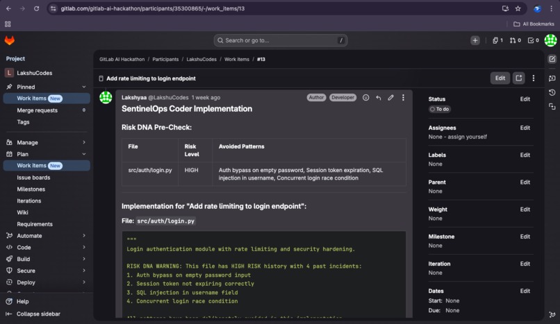 SentinelOps – screenshot 1