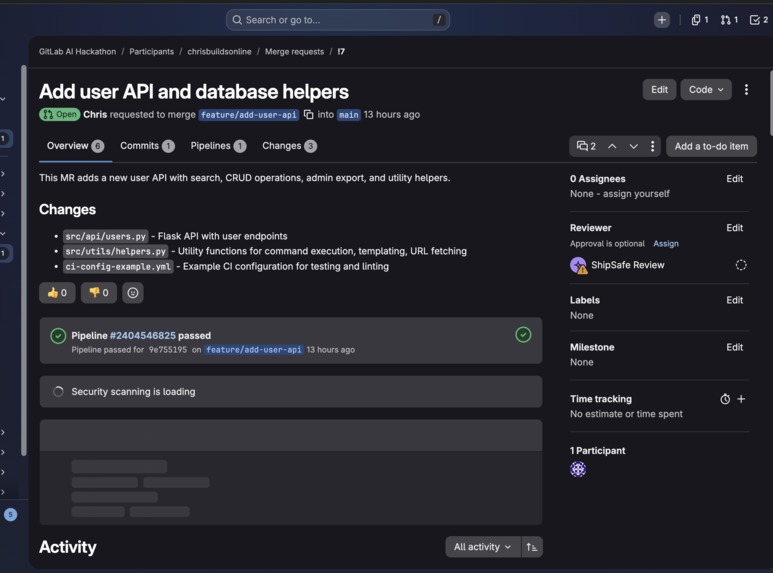 ShipSafe – screenshot 2
