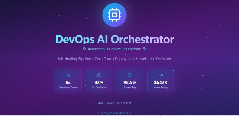 DevOps AI Orchestrator – screenshot 1