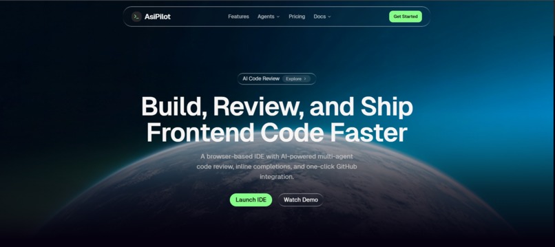 AsiPilot : A WebIDE powered by asi-1 – screenshot 1