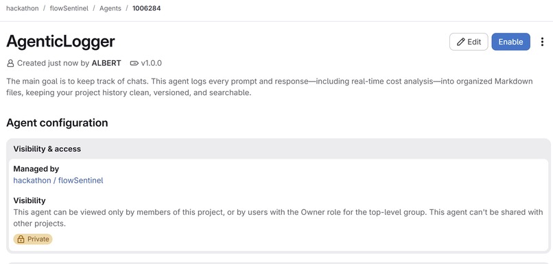 AgenticLogger - – screenshot 3