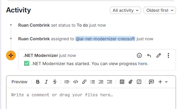 Dependency Modernizer – screenshot 2