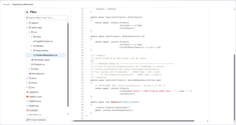 Dependency Modernizer – screenshot 8
