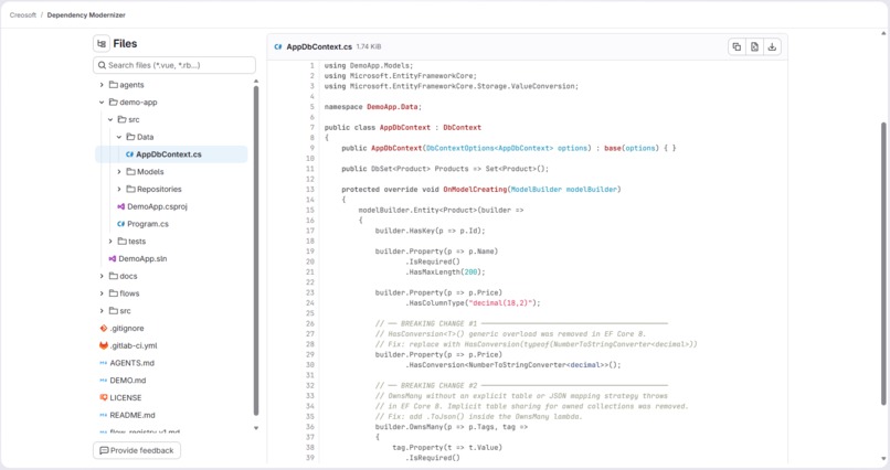 Dependency Modernizer – screenshot 9