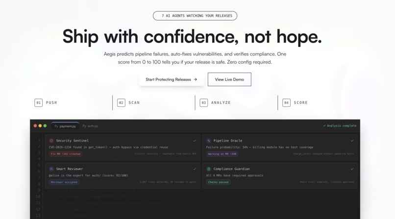Aegis – screenshot 1