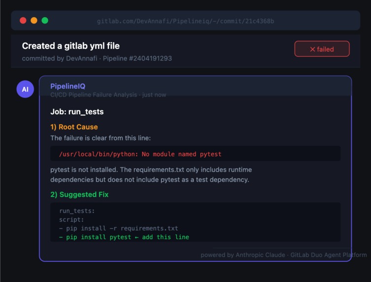PipelineIQ – screenshot 1