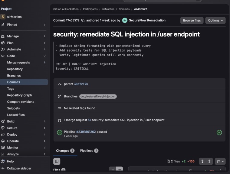 SecureFlow Agent – screenshot 1