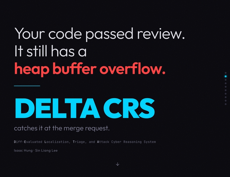 DELTA Cyber Reasoning System – screenshot 1