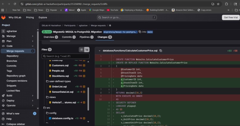 MigrateIQ - SQL dialect translator and full migration plan – screenshot 5