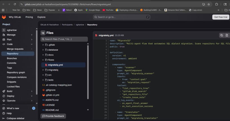 MigrateIQ - SQL dialect translator and full migration plan – screenshot 6