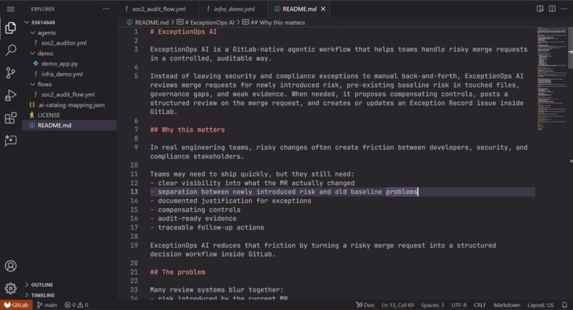 ExceptionOps AI – screenshot 1