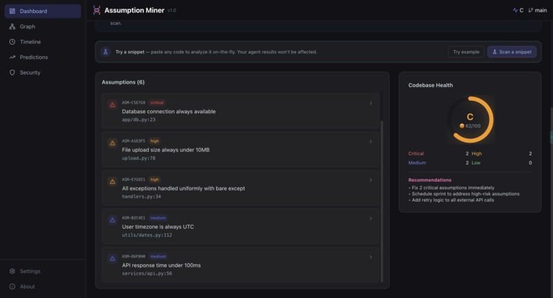Assumption Miner – screenshot 7