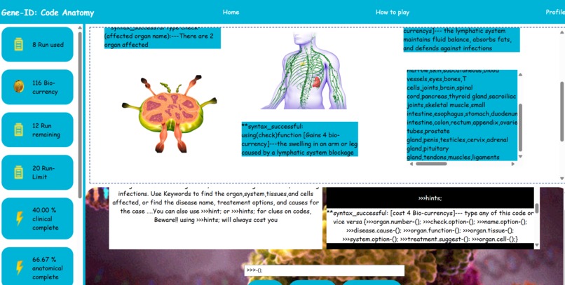Gene-ID – screenshot 2