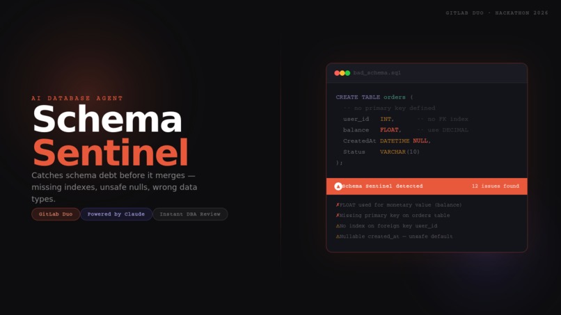 Schema Sentinel – screenshot 1