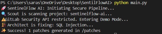SentinelFlow AI – screenshot 1